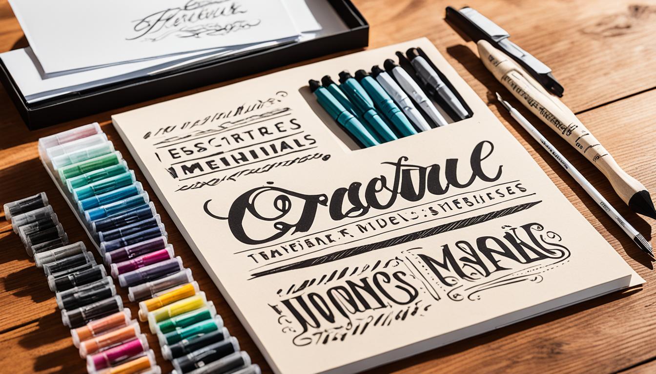 Domine a Arte: Como Fazer Lettering Passo a Passo